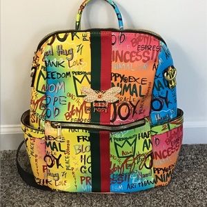 Awesome Grafitti backpack “ Bee” inspired…